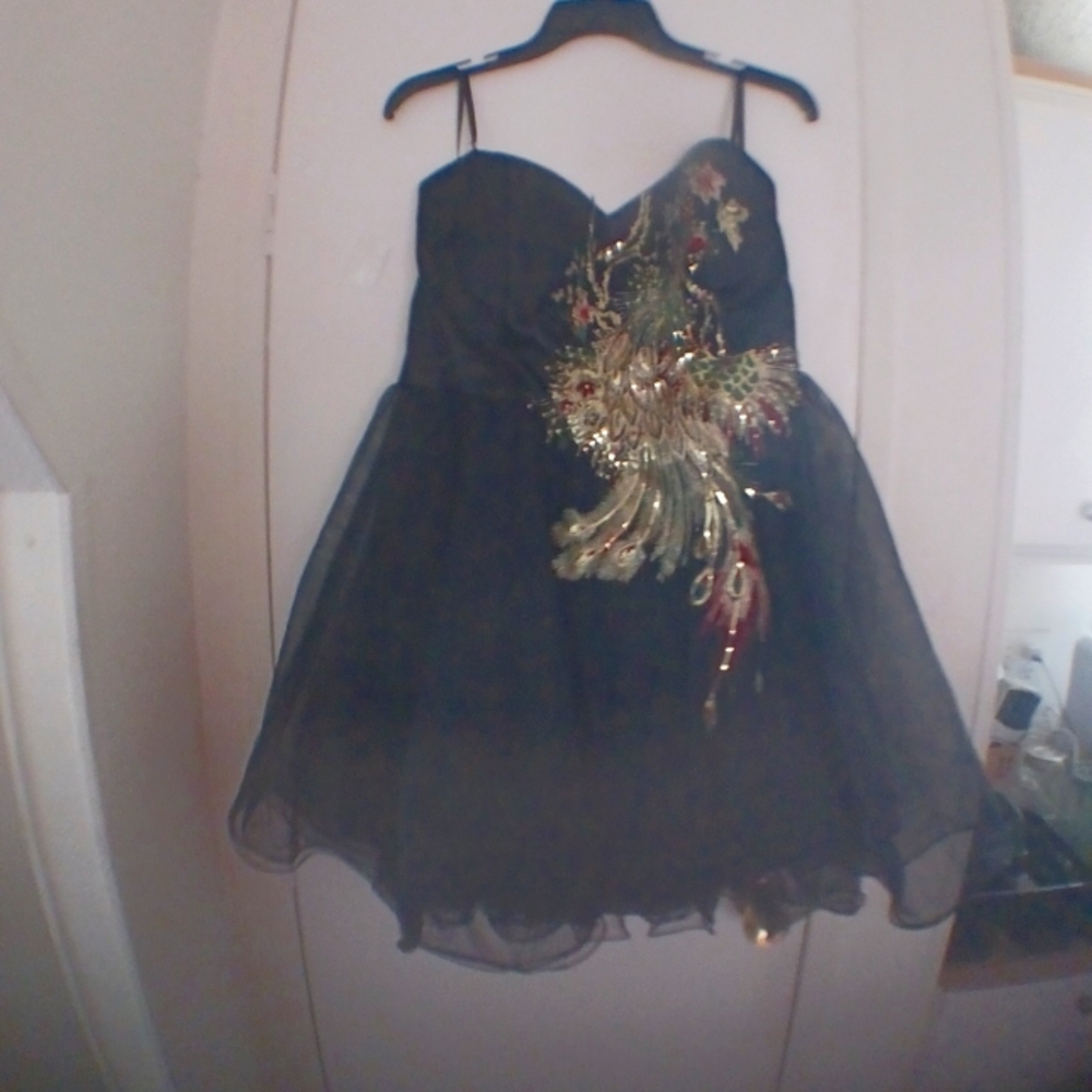 Peacock Prom Dress